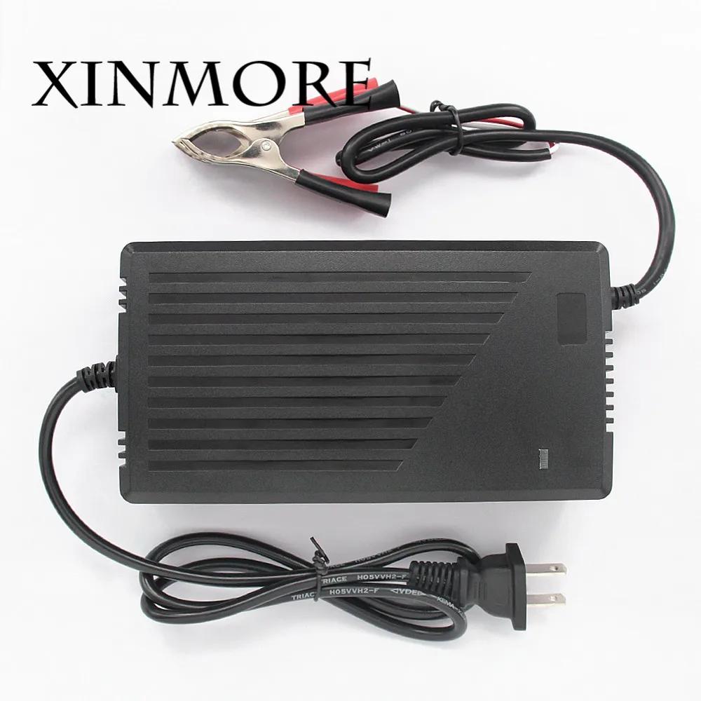 XINMORE 29,4 V 7A 6A 5A 4A литий-ионный аккумулятор зарядное устройство для 24 V Lipo велосипед Электроинструмент набор батарей для скутера с CE ROHS