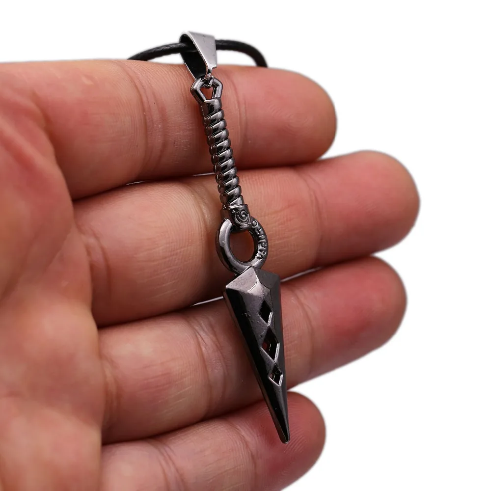 Лидер продаж ожерелье из аниме Наруто Namikaze Minato Kunai веревочный кулон подарок для