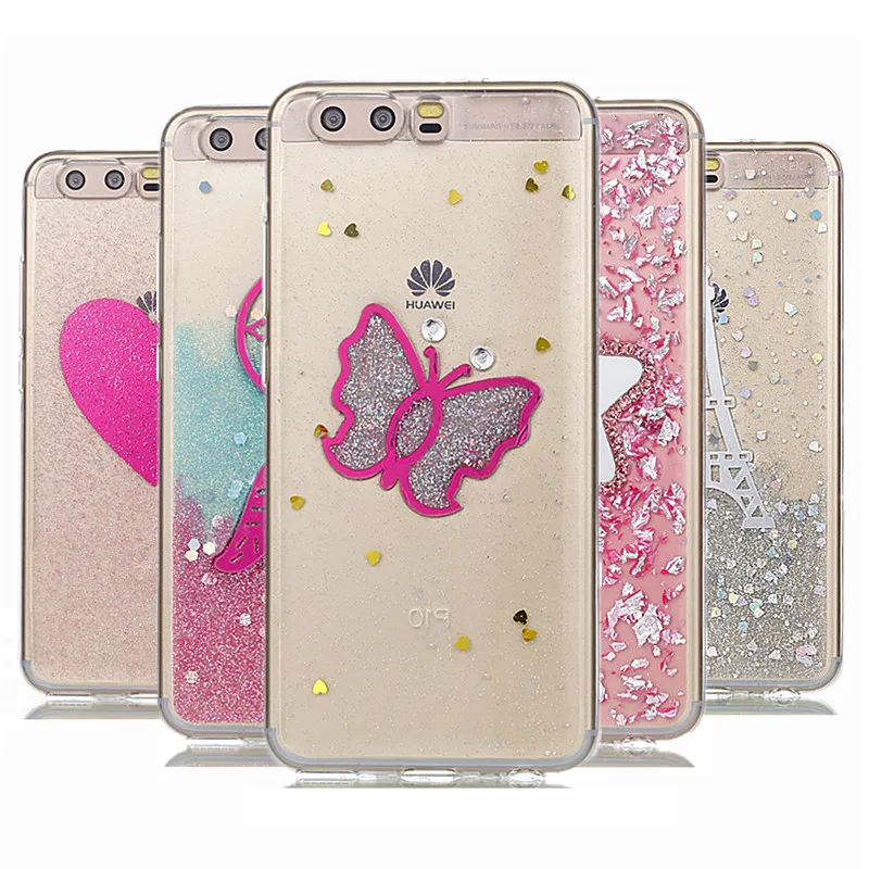Роскошный мягкий ТПУ чехол Модный ультра тонкий задняя крышка для huawei P10 Lite