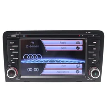 Multimedia 7INCH Digital HD Touch Screen For AUD IA3 Car Radio Player Bluetooth GPS Navigation 800MHZ Free map RDS FM AM Audio