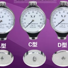 DHL 50pcs practical TYPE A C D Rubber Tire Durometer Hardness Tester Meter Measuring Tools Shore Tire Durometer
