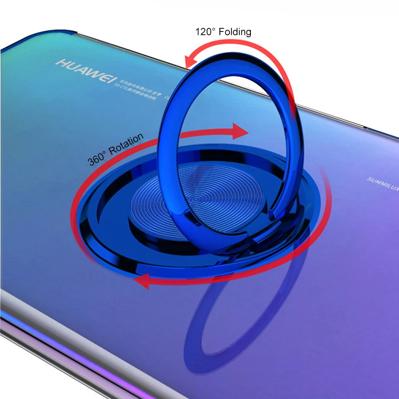 Силиконовый чехол для Huawei P20 P30 P40 Pro Mate 30 20 10 Lite Honor V10 V20 мягкий прозрачный из ТПУ с