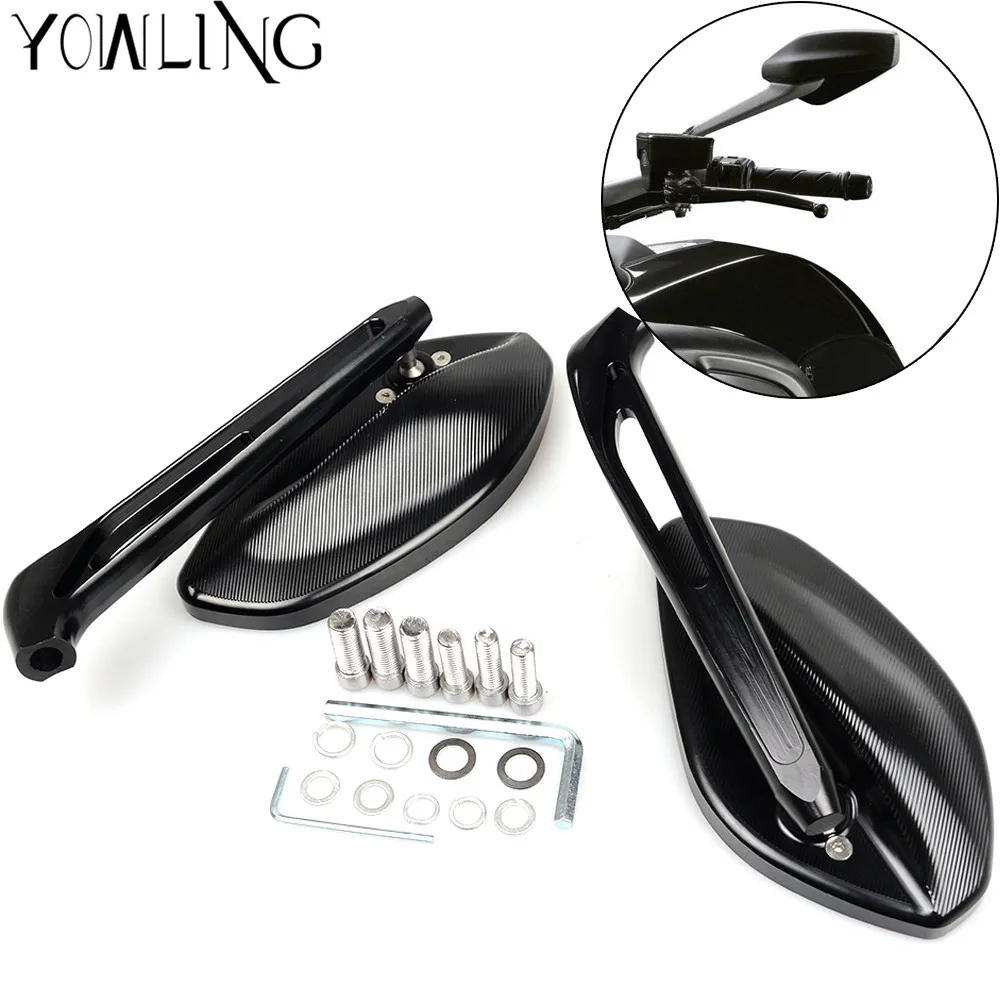 

FOR DUCATI Motorcycle Rearview Side Mirrors Moto Motorbike Side Rear view mirrors Multistrada 1200 S Touring 1198S 1098R 1098S