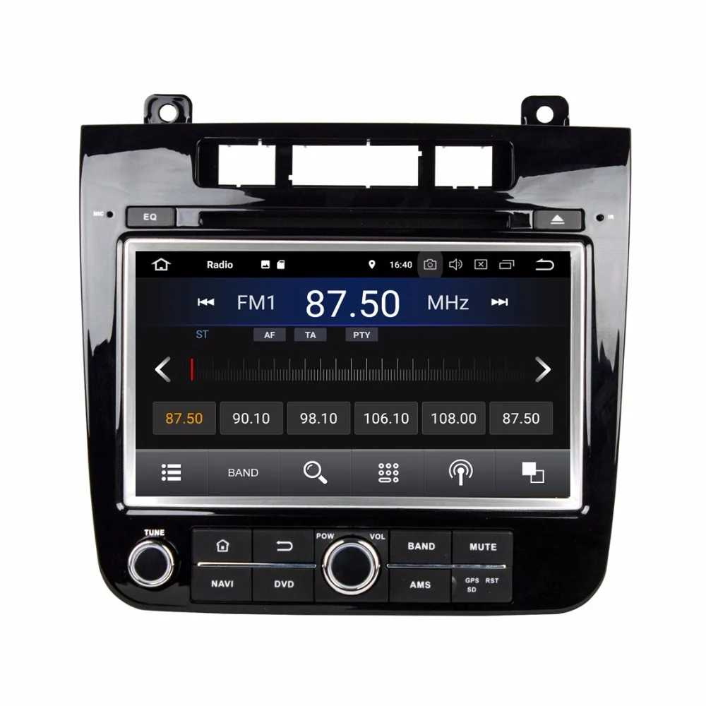 Top 2GB RAM Quad Core 8" Android 8.1 Car DVD Player for VW Volkswagen Touareg 2010-2014 With GPS Radio Bluetooth WIFI 16GB ROM DVR 2
