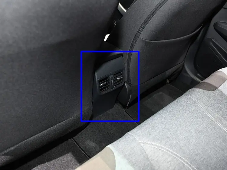 Для Toyota Sedan Corolla E210 Prestige Altis углеродное волокно стиль подлокотник коробка задний вентиляционное отверстие рамка накладка