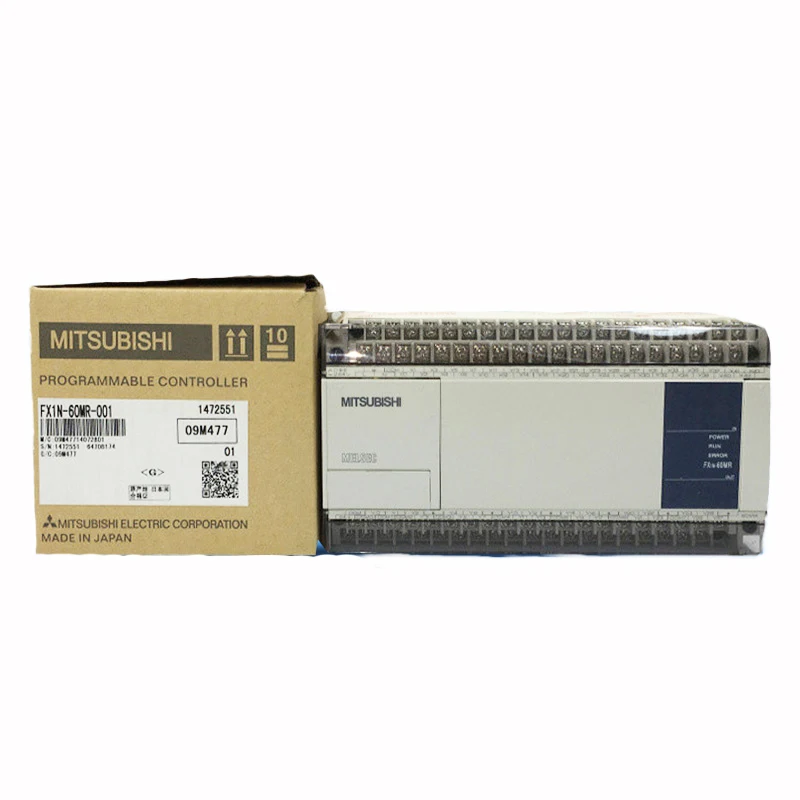1 шт. новый микро программируемый контроллер FX1N PLC FX1N-60MR-001 FX1N-60MT-001 40/24/14MR/MT |