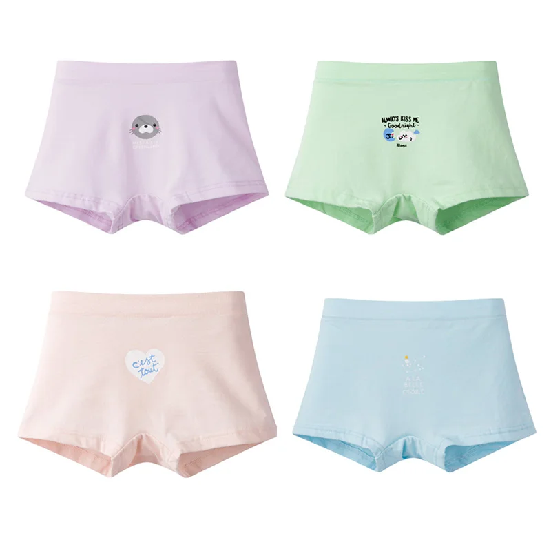 4pcs/lot High Quality Children Underwear Baby Toddler Girls Shorts Kids