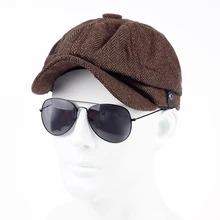 TUNICA N Повседневная Мужская Хлопковая полосатая Кепка, модная мужская и женская шапка от солнца, осенняя и зимняя шапка