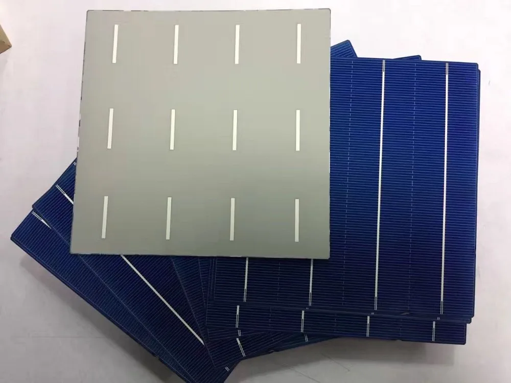 Solar para Faça Promoção!!! Pces w 156mm 4bb Policristalino Célula Você Mesmo Painel Solar 50 18.4% 4.4 - Image 2