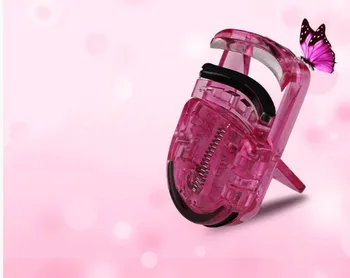 

Local Eyelash Curler Mini plastic manual portable make-up aid tool Women's Beauty Equipment