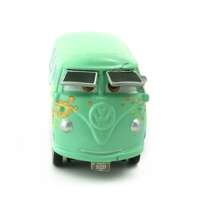 Disney Pixar Cars Fillmore с открытым Windshie 1:55 литая металлическая Игрушечная машина из