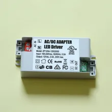 100 шт./лот, DC12V 0-24 W Светодиодный драйвер, светодиодный источник питания привода, 3528/5050 лампы с блоком питания