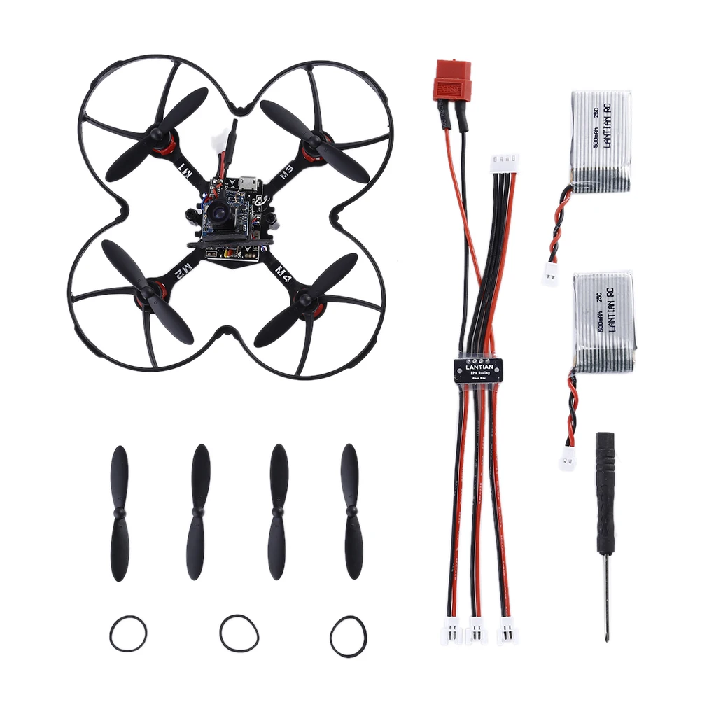 1set New LanTian LT90S2 500mAh Battery Stable Flight 4 Axis Mini FPV Racing Quadcopter