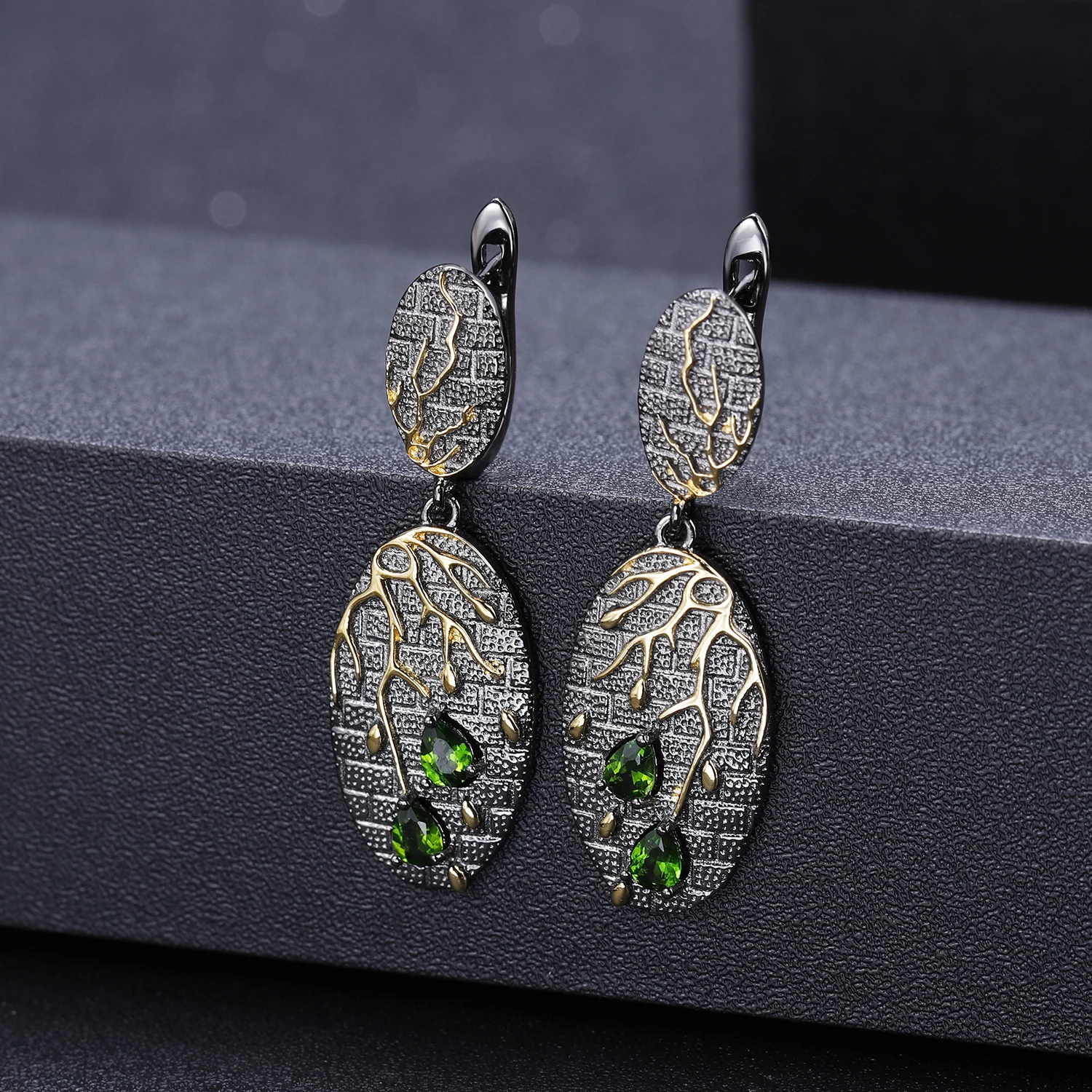 GEM'S BALLET 0.60Ct натуральные серьги из аметиста 925 стерлингового серебра ручной