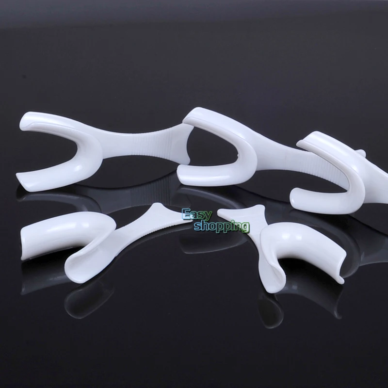 

5pcs White Dental Retractor for Side Lip Expander Oral Mouth Cheek Openers