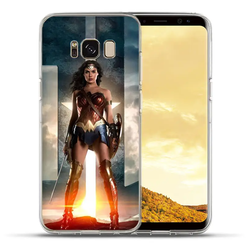 Для samsung Galaxy S8 S9 Plus S6 S7 Edge Note 8 роскошный чехол с героями Marvel, Мстители, силиконовый чехол, Coque Capinha Etui - Цвет: 16