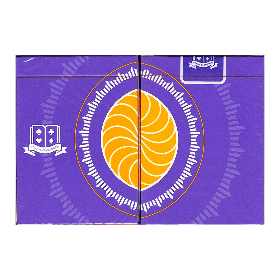 

School of Cardistry v4 Playing Cards Poker Size Deck Edo Huang Custom Limited New Sealed Magic Props