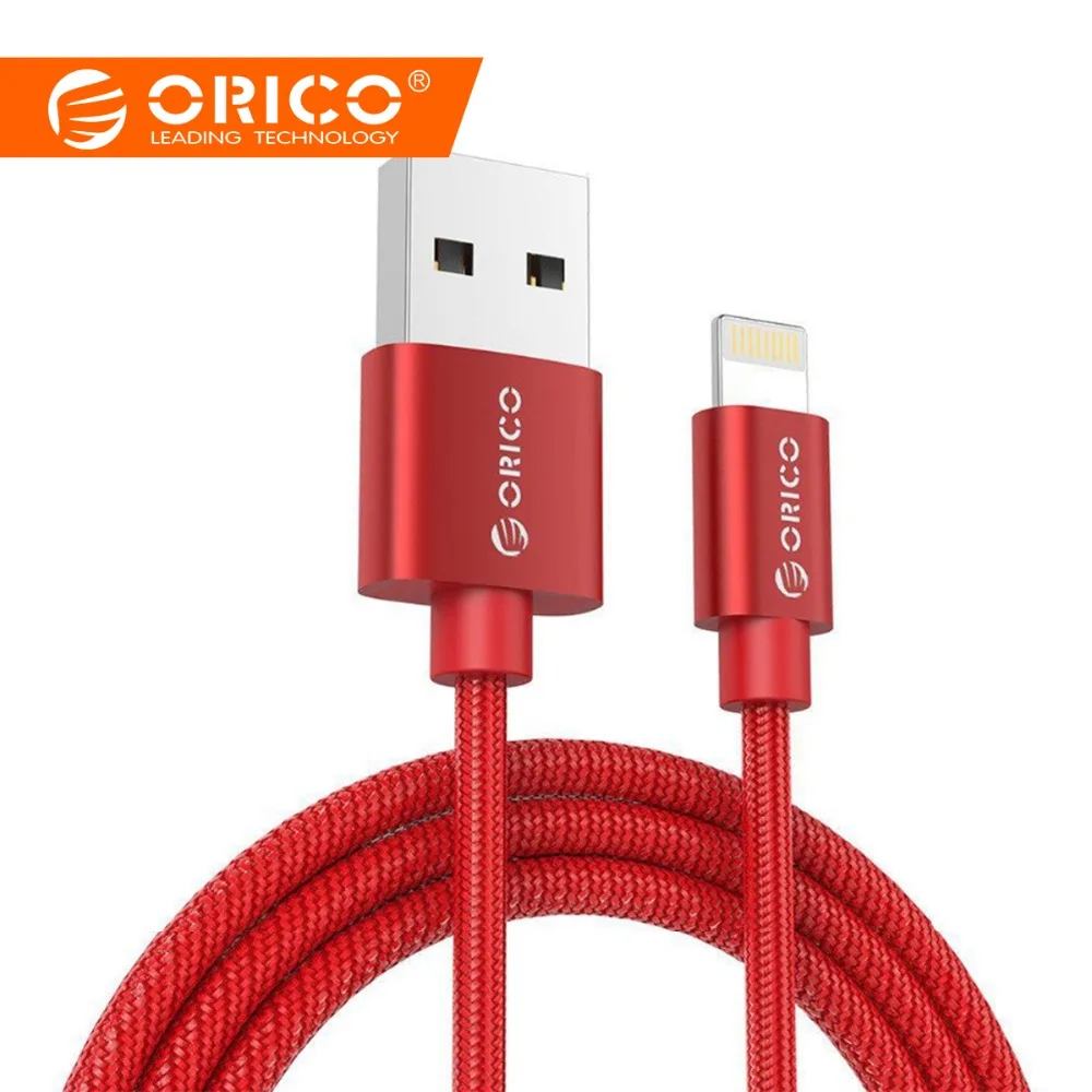 

ORICO Fast Charging Data Cable for iPhone iPad Mini iPod Lightning to USB Cable Wire Lightning Cable 1M Cable
