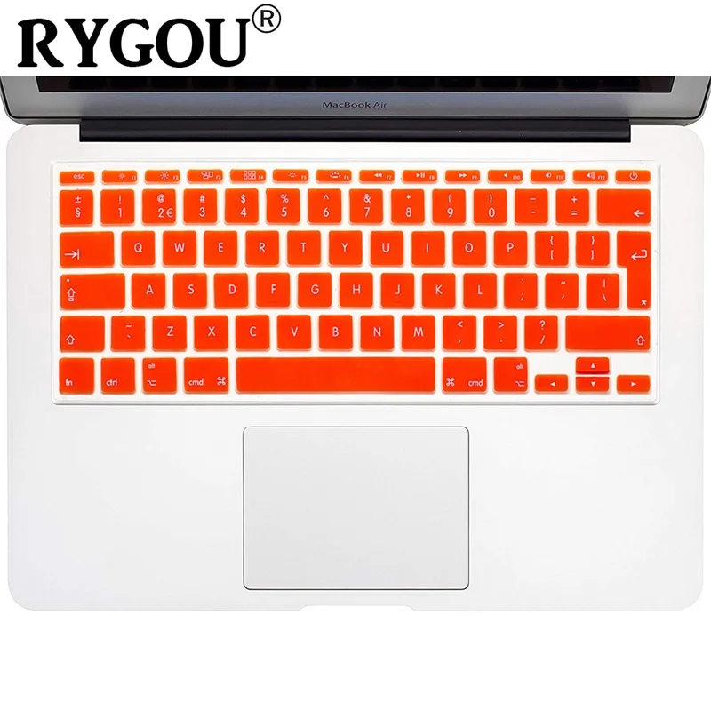 ORANGE Silicone Keyboard Cover for NEW Macbook Air 11/"