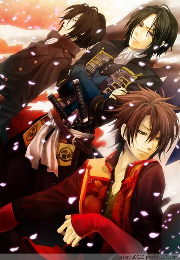 Украшение дома Hakuouki Anime персонажей 90*60 см прокрутки плакат #29874 | Дом и сад