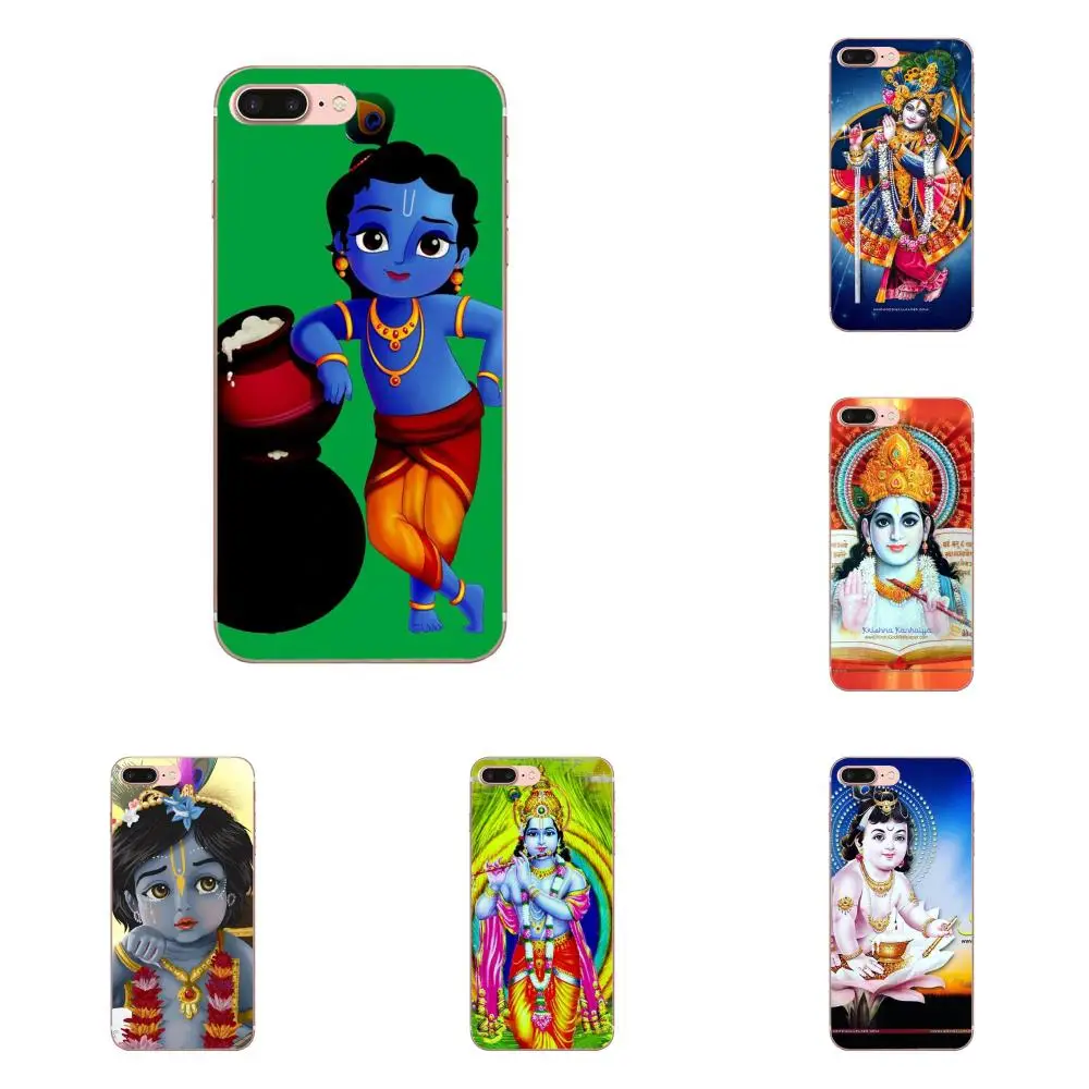 

For Samsung Galaxy Note 5 8 9 S3 S4 S5 S6 S7 S8 S9 S10 mini Edge Plus Lite TPU Fashion Indian God Lord Krishna