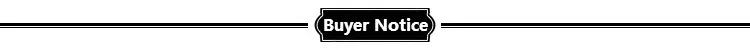 Buyer Notice