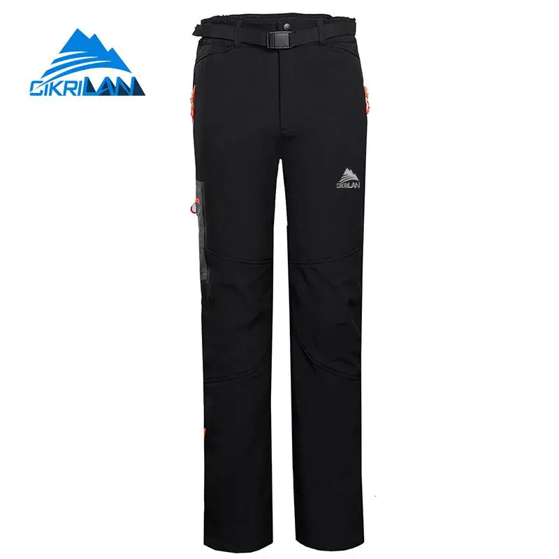 Mens al aire libre impermeable a prueba de viento Pantalones Softshell deporte practicar escalada trekking Pantalones de senderismo hombres camping Pantalones Hombre