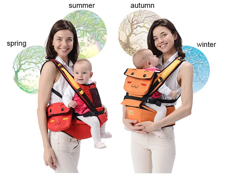 Новорожденных Baby Carrier кенгуру малышей слинг Обёрточная бумага Портативный Младенческая Hipseat ребенок уход талии табурет регулируемая хип