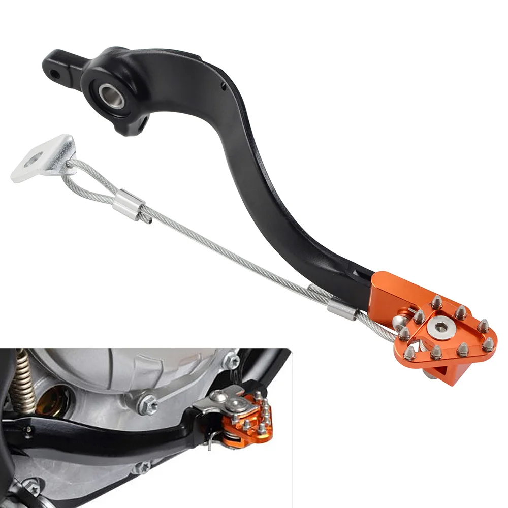 

NICECNC Motocross Rear Foot Brake Lever Pedal For KTM EXC SX XC XCW XCF SXF EXCF XCFW 125 200 250 300 350 450 500 2012-2015