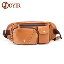 JOYIR New Design Men's Chest Bag Genuine Leather Men Waist Pack Casual Fashion Male Shoulder Messenger Bag Fashion Chest Bag joyir 6410 leather practical chest bag