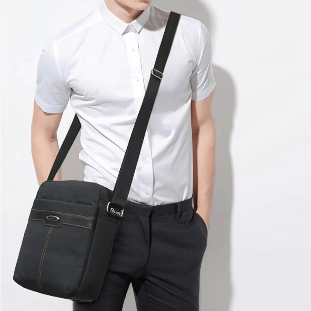 

Men's Fashion Casual Handbag Big Capacity Multi Function Business Messenger Shoulder Bag Wild Travel Famliy Mountaineering Bag