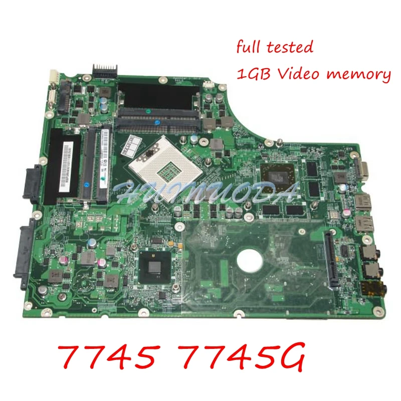 

NOKOTION MBPUM06001 MB.PUM06.001 For Acer aspire 7745 7745G Laptop Motherboard DA0ZYBMB8E0 HM55 DDR3 HD5850 1GB Video card