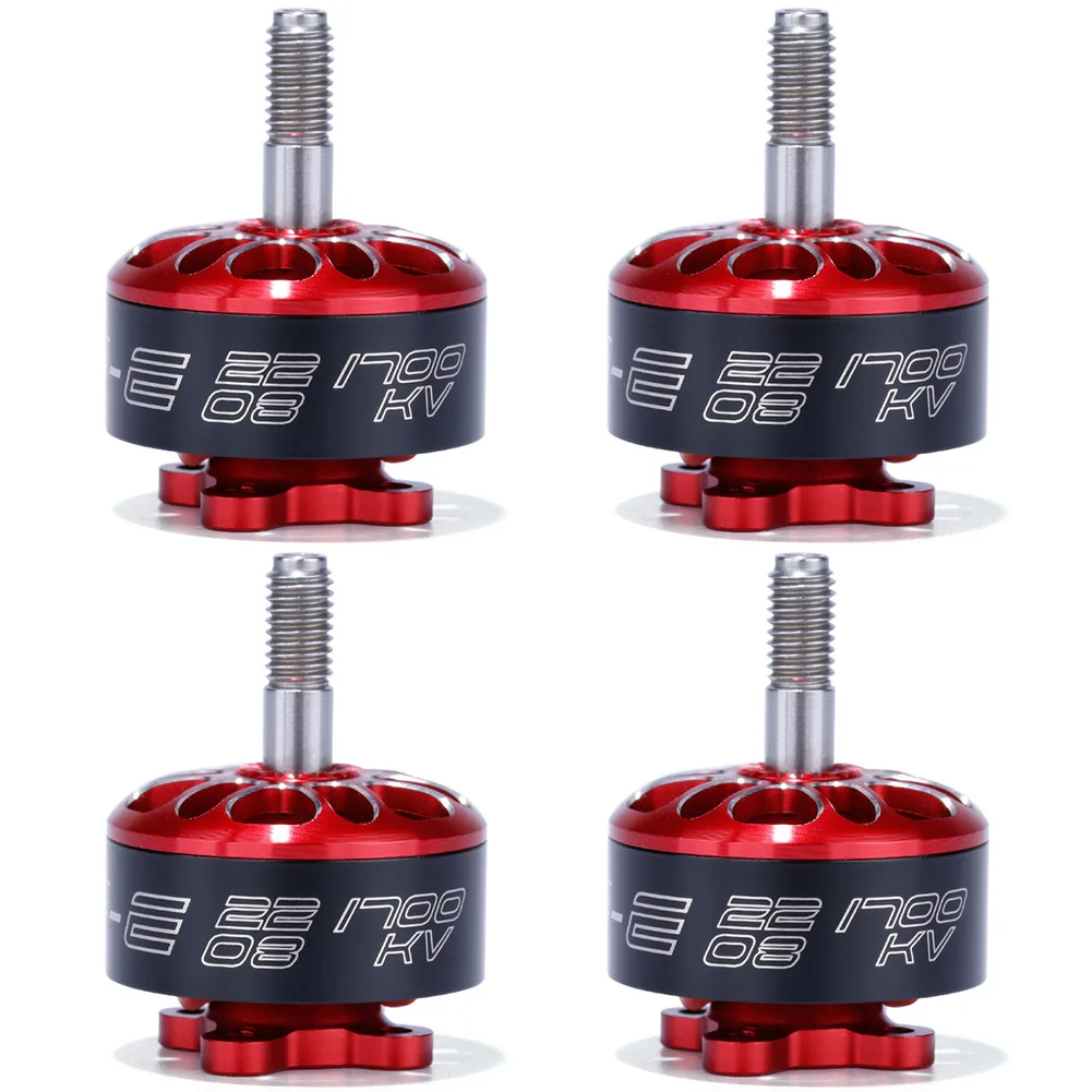 

4PCS iFlight XING E 2208 1700KV 1800KV 2150KV 2450KV Brushless Motor for RC FPV Racing Drone Quadcopter Frame Kit