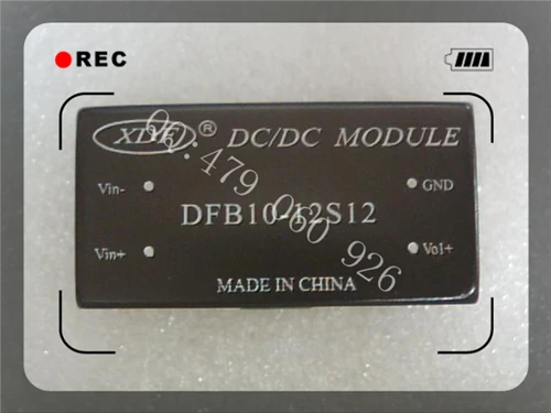 

[ZOB] XDF xindafei power module 10W 12V 12V DC-DC DFB10-12S12 --5PCS/LOT
