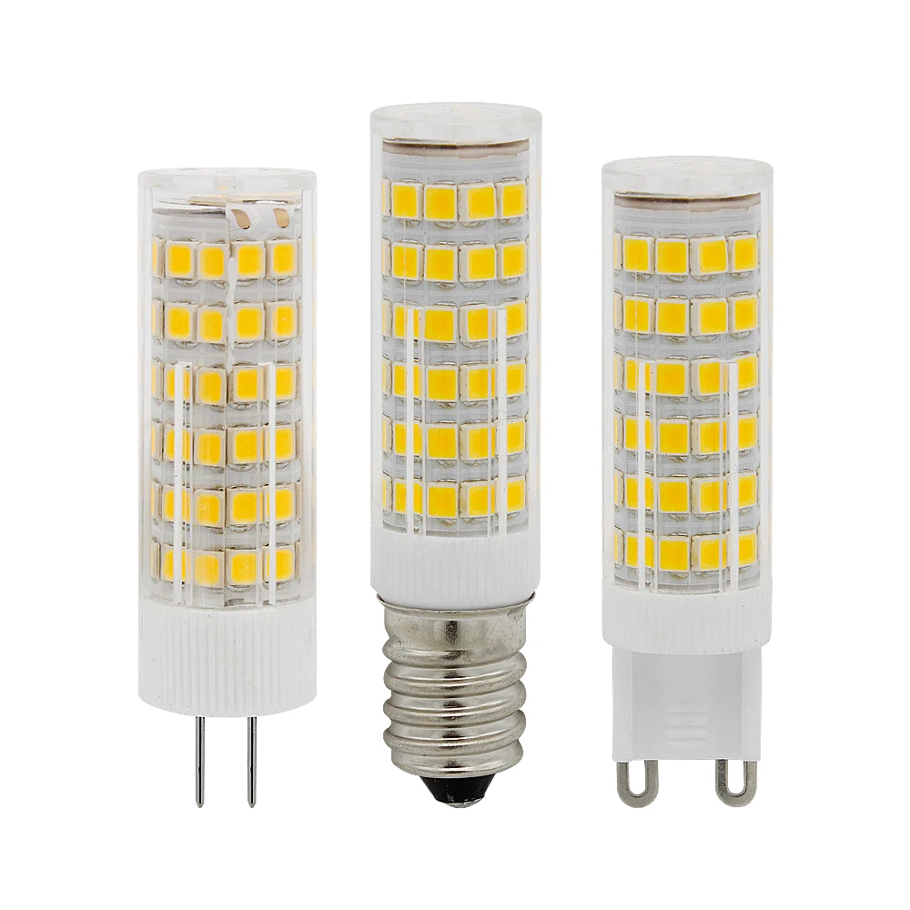 Миниатюрная Светодиодная лампа E14 G4 G9 220 В 230 SMD 3 Вт 5 7 51 светодисветодиодный s 75