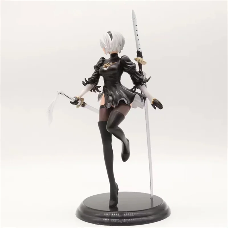 2018 Горячая PS4 игра Аниме Фигурка NieR Automata YoRHa № 2 Тип B 2B мультяшная игрушка