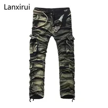 Новинка, Брендовые мужские штаны для бега, мужские брюки-карго в Военном Стиле, модные хип-поп-брюки, мужские спортивные штаны, Pantalon Homme LP8