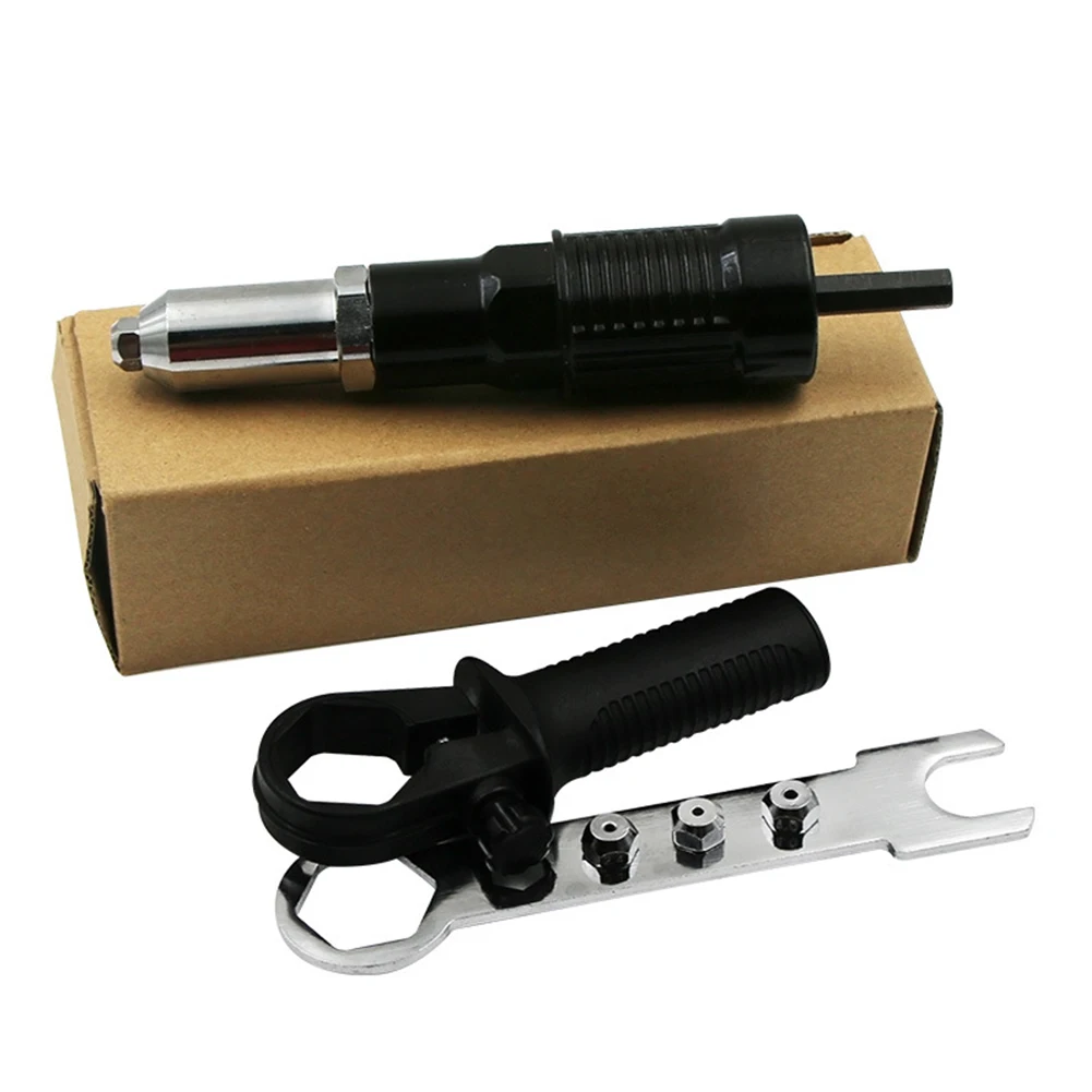 

Drill Power Tool Cordless Household Repair Riveting Gun Set Accessories Insert Wrench Nut Handle Electric Adapter Pull Core