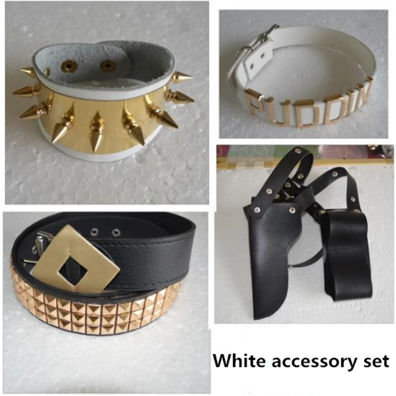 Halloween Cosplay Suicide Squad Harry Quin Role-Playing Costume Harry Quinn Jacket T-Shirt Shorts Multi-Piece Full Set Of Access