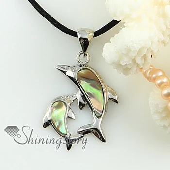 

dolphin rainbow abalone seashell mother of pearl oyster sea shell necklaces pendants 2013 handmade fashion jewelry