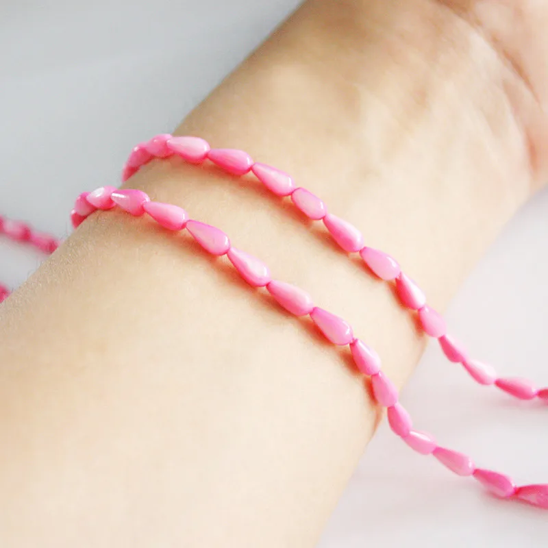 NiceBeads Fashoin 4*8 мм DIY/Многоцветный натуральный пресноводный в форме капель бусины