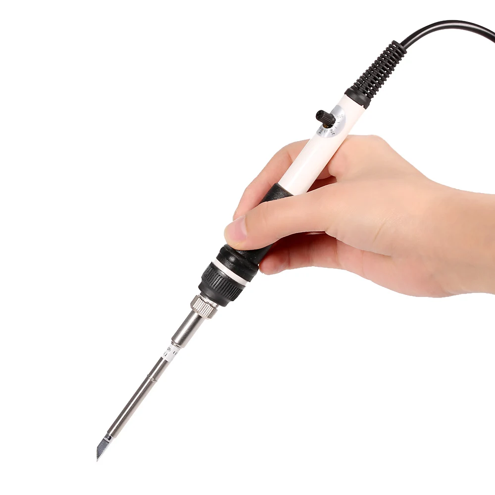 

T12 DC 12-24V 75W Mini Electric Soldering Iron with regulator Adjustable Temperature 200-40 Degrees Welding Tool with T12-K Tip
