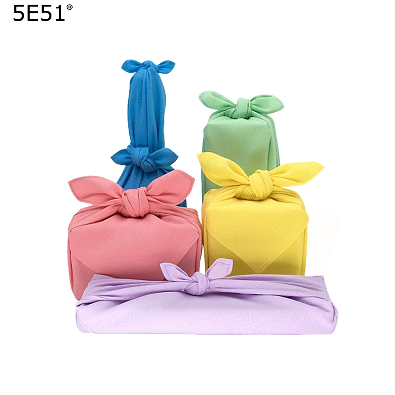 

Macaron solid color Furoshiki polyester 100% / Big handkerchief Japan classic Tradition 45cm / Many Uses
