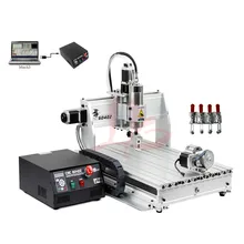 

High efficiency BIG SIZE CNC Router 6040Z-USB 4 axis Engraver/Engraving Drilling and Milling Machine USB port