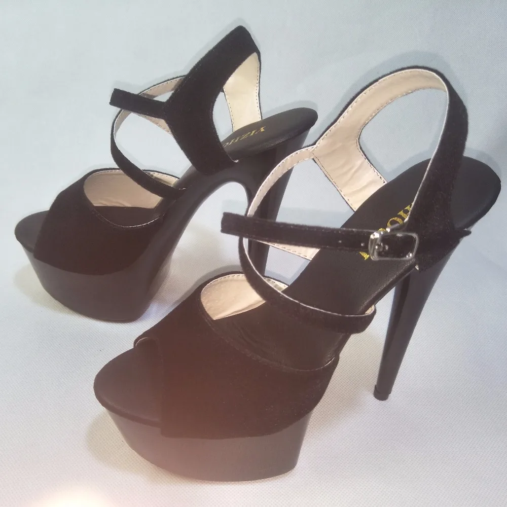 Lovely princess party with 15CM, high-heeled sandals, high heels, sexy dancing shoes