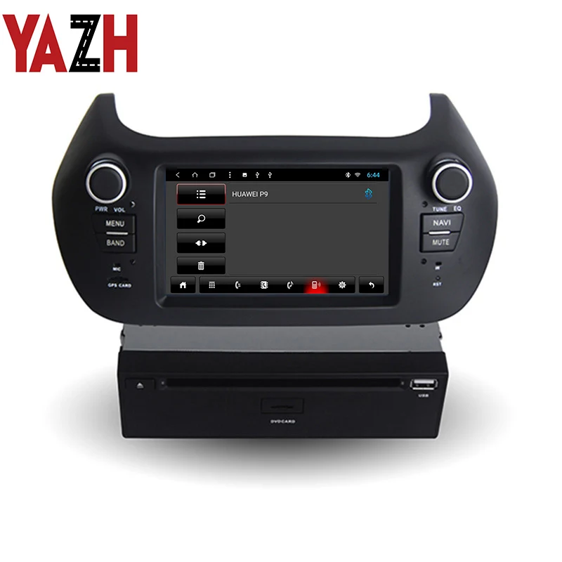 Cheap YAZH Android Car Dvd Player For Peugeot Bipper/Citroen Nemo/Fiat Florino 2008 2009 2010 2011 2012 2013 GPS Navigation auto Radio 2