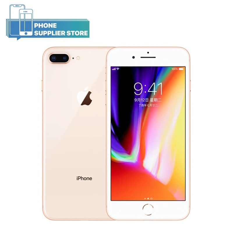 

Apple iPhone 8 Plus Unlocked Smartphone 5.5 inch 12MP Rear Camera Fingerprint iOS 11 Hexa-core 64/256GB ROM 4G LTE Mobile Phone