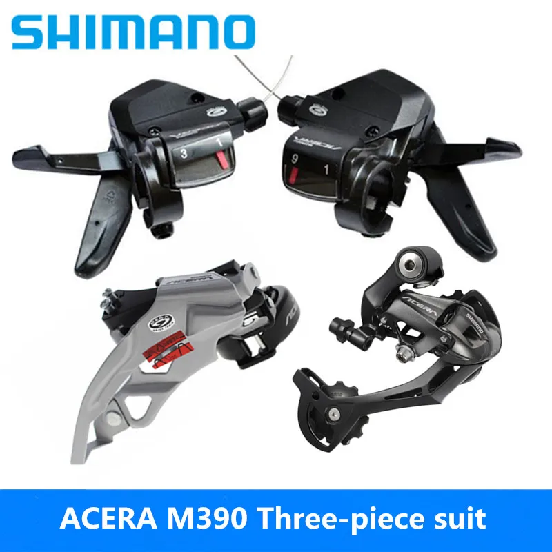 

SHIMANO ACERA SL-M390/RD-M390/FD-M390 three-piece 9S / 27-speed mountain bike split fingering front drive brand new original