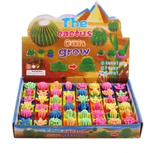 3 шт. волшебное растение, цветы, растущие в воде, кактус, игрушки для замачивания, расширяются, поглощаются водой, детские игрушки