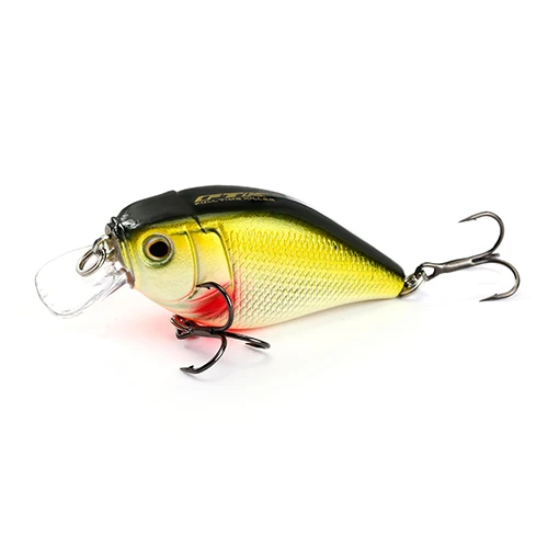 Приманка для рыбалки от ftk Crankbait, 1 шт., 44 мм, 30 г, рыболовная приманка, цветная плавающая рыба, плавающая жесткая рыболовная снасть, глубина 0,05 м - Цвет: 010